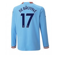 Dres Manchester City Kevin De Bruyne #17 Domaci 2022-23 Dugi Rukav